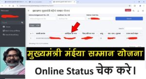 Maiya Samman Yojana Status Check 2024