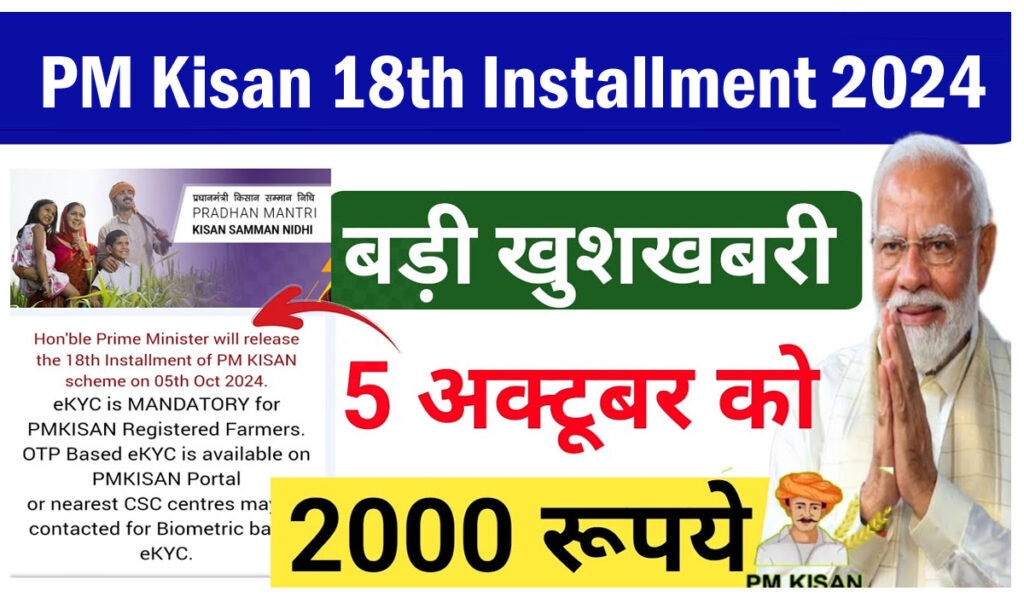 PM Kisan 18th Installment 2024