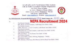 NEPA Recruitment 2024