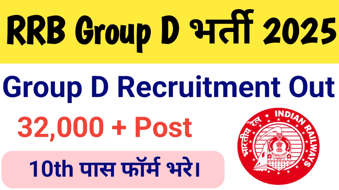 RRB Group D Recruitment 2025