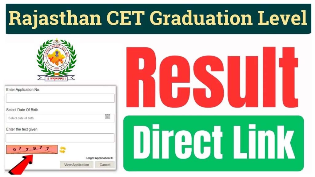 Rajasthan CET Graduation Level Result 2024