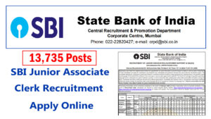 SBI Clerk Recruitment 2024