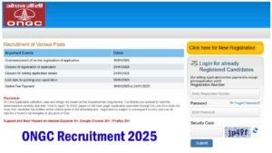 ONGC AEE Recruitment 2025