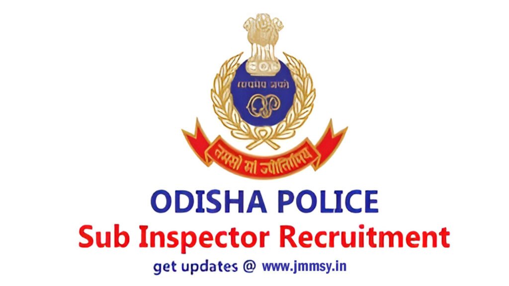 Odisha Police SI Recruitment 2025