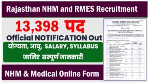 RSSB NHM and RMES Recruitment 2025