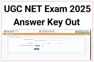 UGC NET Answer Key 2025