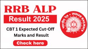 Railway RRB ALP Result 2025