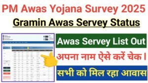 PM Gramin Awas Yojana Survey Status 2025