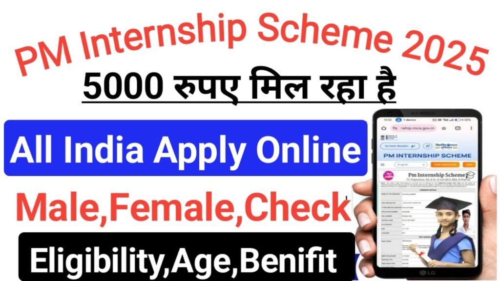 PM Internship Scheme 2025