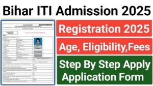 Bihar ITI Admission 2025