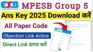 ESB MP Group 5 Answer Key 2025