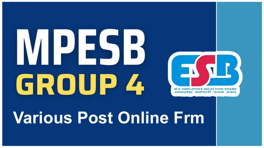 MPESB Group-4 Recruitment 2025