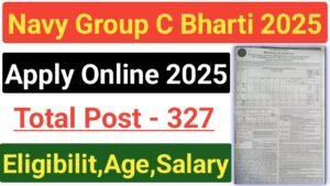 Indian Navy Group C Recruitment 2025